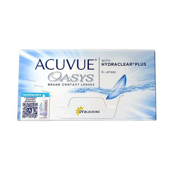 Acuvue Oasys with Hydraclear Plus (6 линз) Acuvue Oasys with Hydraclear Plus (6 линз)