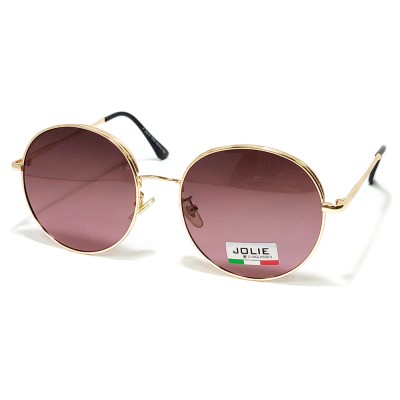 Солнцезащитные очки женские, круглые, поляризационные, Jolie p8006-c3