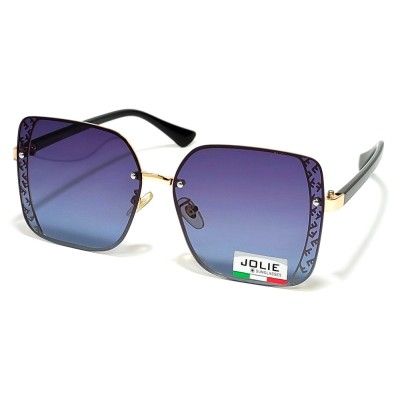 Солнцезащитные очки женские, квадратные, поляризационные, Jolie p8007-c5