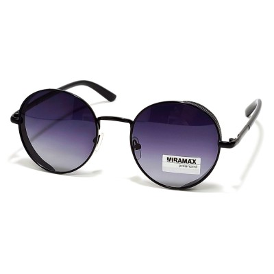 Солнцезащитные очки унисекс, круглые, поляризационные, Miramax 9057-5-1