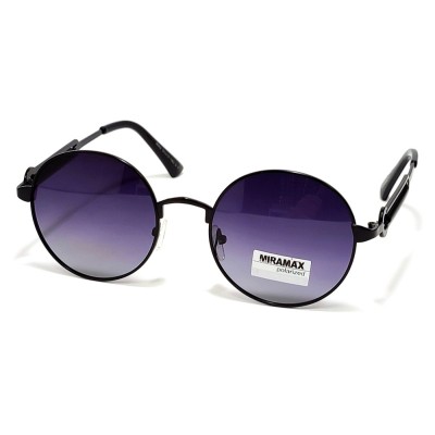 Солнцезащитные очки унисекс, круглые, поляризационные, Miramax 9062-5-1