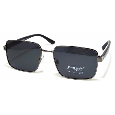 Солнцезащитные очки мужские, прямоугольные, поляризационные, Polar Eagle pe0303-c3