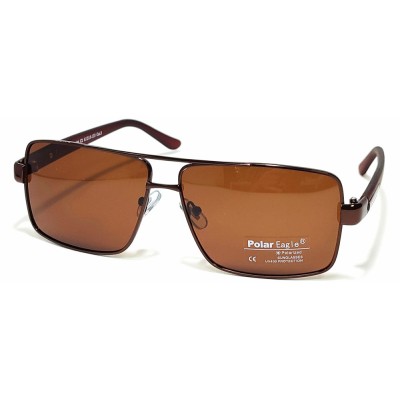 Солнцезащитные очки мужские, прямоугольные, поляризационные, Polar Eagle pe0406-c2