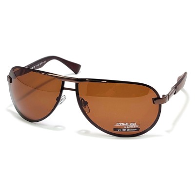 Солнцезащитные очки мужские, авиаторы, поляризационные, Pomiled 08180-c10-32
