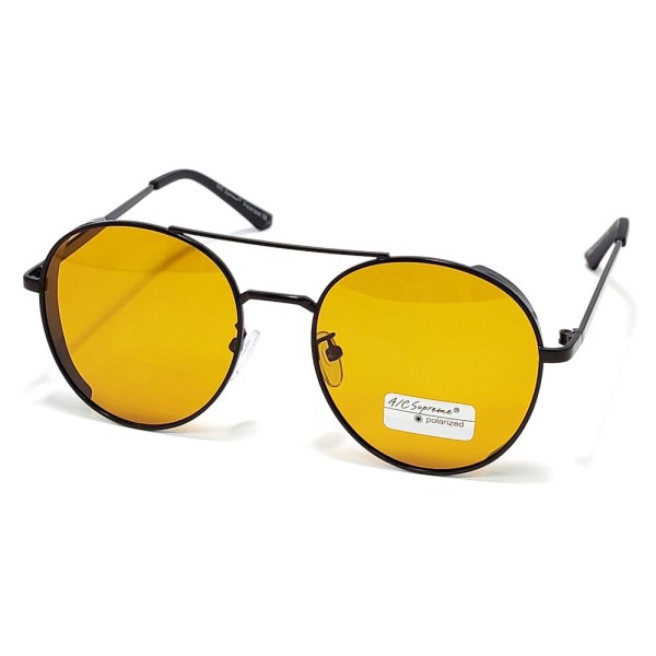 Солнцезащитные очки унисекс, круглые, поляризационные, A/C Supreme p8523-c2 Солнцезащитные очки унисекс, круглые, поляризационные, A/C Supreme p8523-c2